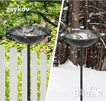 Giyiprpi 58In Свободностояща купа за къпане за птици Външна, свободно стояща купа, снимка 6 - За птици - 49229548