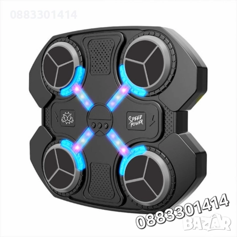 Бокс машина Боксова игра с музика и светлини + ръкавици 