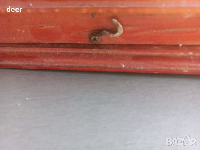 Дървена огледална закачалка за ключове , снимка 3 - Други - 42597182