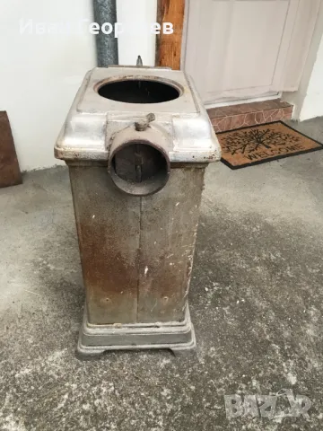 Винтидж печка на дърва и въглища Вулкань, снимка 5 - Отоплителни печки - 47656560