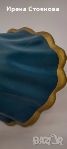 Декоративен,  коледен ангел с място за свещ, Германия. Височина 36 см, снимка 11 - Декорация за дома - 48095919