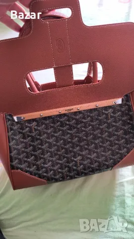 Goyard Дамска Чанта Кафа Кожа Women Bag, снимка 8 - Чанти - 49605589