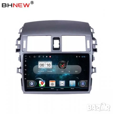 Мултимедия, за Toyota Corolla, DIN, MP3, плеър, Екран 9”, дисплей, с Android, Навигация, Двоен дин, снимка 5 - Аксесоари и консумативи - 39232345
