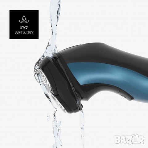 Електрическа самобръсначка Taurus 3 Side Shave IPX7, снимка 7 - Друга електроника - 51897508