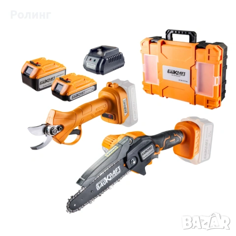 К-т Резачка 18V 150mm&Лозарска ножица 4Ah2Ah куфар BK-GPPS25/075743