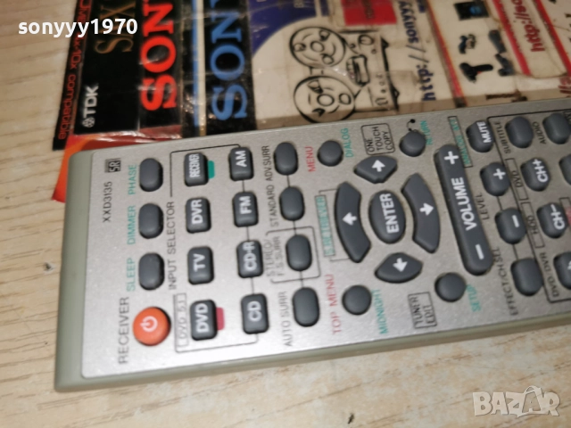 PIONEER XXD3135 RECEIVER REMOTE-ВНОС SWISS 1512251820, снимка 12 - Ресийвъри, усилватели, смесителни пултове - 52804582