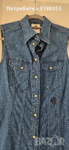 Дънкова рокля G-STAR , снимка 3 - Рокли - 50885159