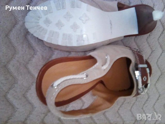 Дамски летни обувки. Много добро състояние. , снимка 5 - Дамски елегантни обувки - 53280274