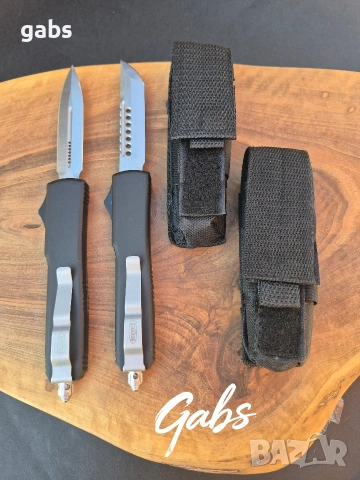 Автоматичен нож MICROTECH Ultratech ,два модела,светло острие, снимка 9 - Ножове - 53806663