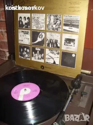 Deep Purple 24 карата гранфонна плоча