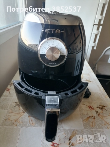  чисто нов фритюрник с горещ въздух - Eta Hot Air Fryer Storio, снимка 3 - Фритюрници - 51702781