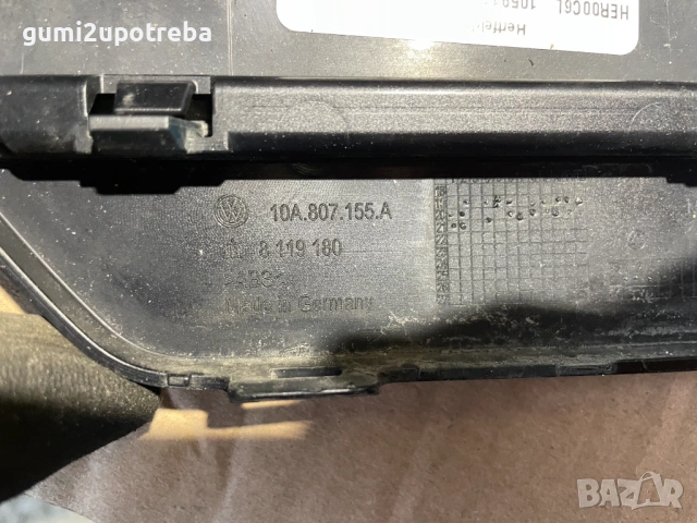 Облицовка Лайсна Предна Броня 10A807155A Volkswagen ID.3 E11 pro, снимка 3 - Части - 53445026