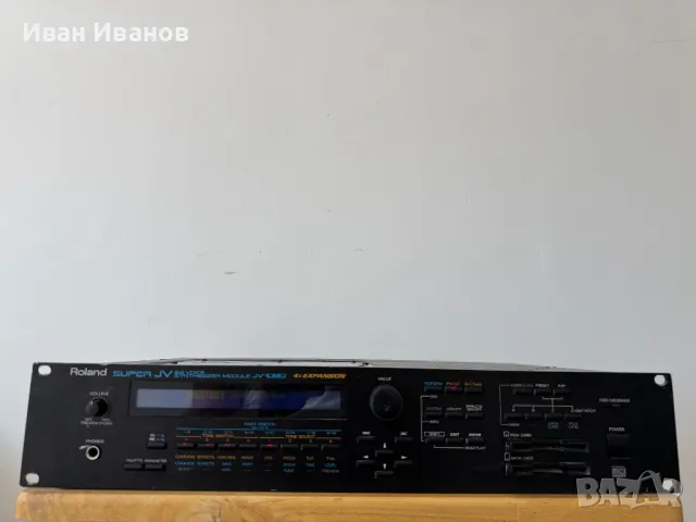 Синтесайзър модул Roland JV-1080 Software Synthesizer , снимка 4 - Ресийвъри, усилватели, смесителни пултове - 50154622