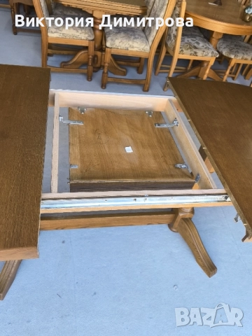 Разтегателна трапезна маса , снимка 7 - Маси - 51738647