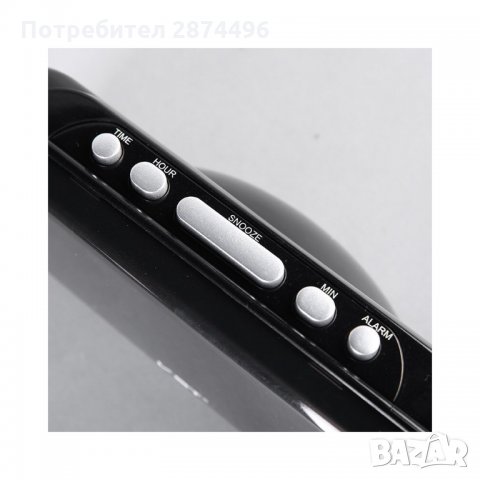 806 Електронен настолен постоянно светещ часовник с аларма за стая на ток, снимка 3 - Други стоки за дома - 34657974