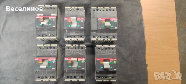 прекъсвач мощностен автоматичен ABB Tmax T1B 160 регулируем