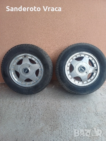 Алуминиеви джанти 14 цола свалени от мазда но стават и за други автомобили 