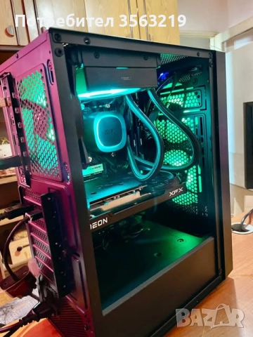 НОВ/гаранция Геймърски компютър – Ryzen 7 5700/RX 6600/16GB/NVMe 1TB, снимка 9 - Геймърски - 52424794