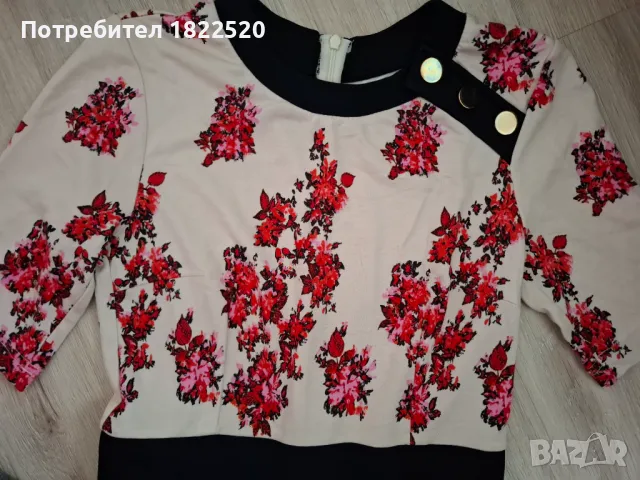 Рокля на цветя Pferdgarten, снимка 3 - Рокли - 49332571