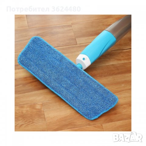 Спрей моп за почистване с вода и препарат с микрофибърна кърпа, Резервоар 800мл., снимка 10 - Мопове, кофи, четки и метли - 40039900