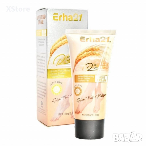 Интензивен крем за крака Erha21 – Хидратира, възстановява, омекотява, снимка 4 - Козметика за тяло - 51559050