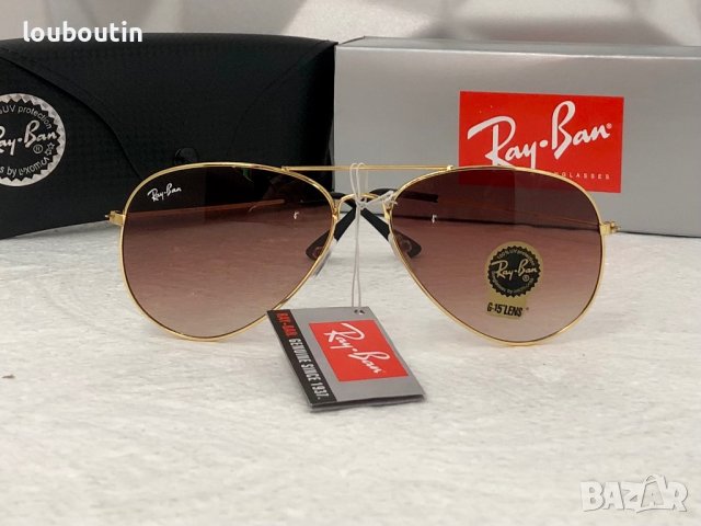 Ray-Ban RB3025 RB3026 висок клас унисекс слънчеви очила Рей-Бан дамски мъжки, снимка 4 - Слънчеви и диоптрични очила - 41769009