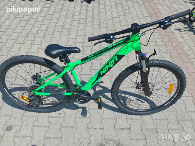 Промо велосипед 27.5" Passati NINJA зелен, снимка 3 - Велосипеди - 56081113