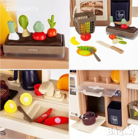 Висока мултифункционална кухня с пара 88ел., снимка 7 - Играчки за стая - 48246420