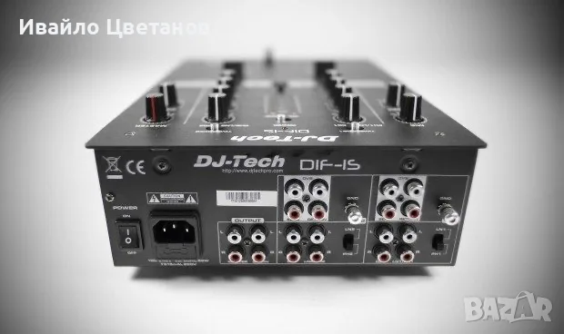 DJ Mixer dj-tech dif-1s DVS, снимка 3 - Ресийвъри, усилватели, смесителни пултове - 56132946