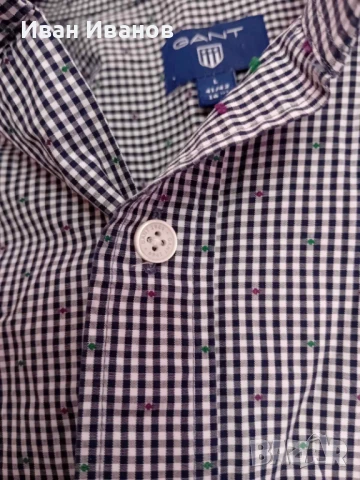 Чисто нова оригинална риза Gant, снимка 2 - Ризи - 50560478