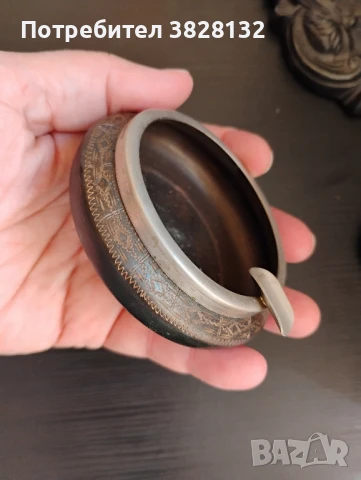 винтидж пепелник, снимка 2 - Антикварни и старинни предмети - 51053592