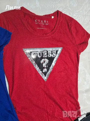 Тениски Guess 2 броя размер S, снимка 4 - Тениски - 55711529