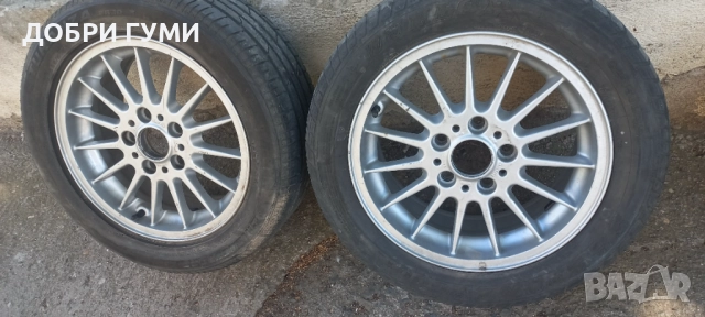 5х120 БМВ 2бр. ДЖАНТИ 16 и 225 50 16 Гуми към тях, снимка 2 - Гуми и джанти - 51776689