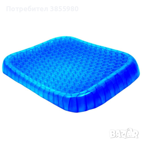 Ортопедична гел възглавница за стол Egg sitter, снимка 4 - Възглавници - 44747894