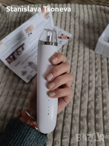 Апарат с вакуум, за почистване на черни точки, и пъпки, снимка 3 - Други - 48586764