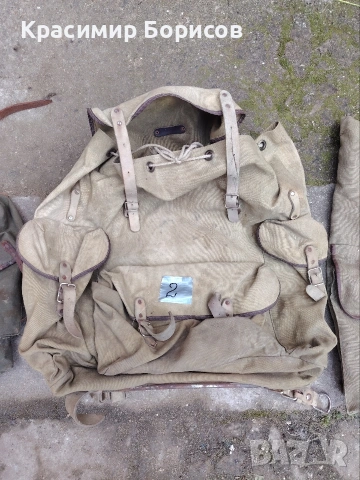 раница автентична Стара , снимка 3 - Антикварни и старинни предмети - 53654046