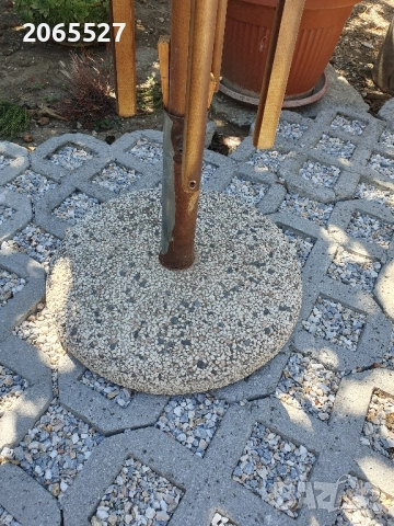 Дървен чадър , снимка 5 - Градински мебели, декорация  - 51510197