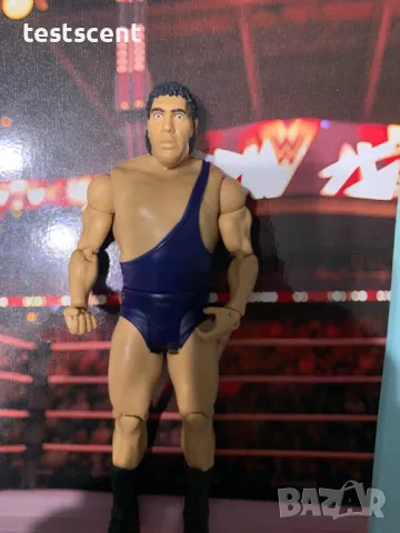Екшън фигура WWE Andre the Giant Андре Гиганта играчка figure Mattel Basic Series, снимка 6 - Колекции - 48506708