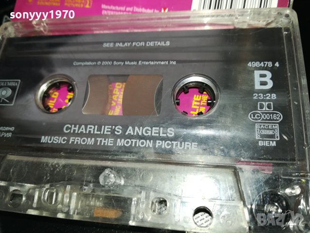 Charlie's Angels-Original Soundtrack лицензна касета-ORIGINAL TAPE 2102241336, снимка 12 - Аудио касети - 44399237