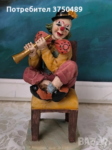 Колекционерска фигурка на клоун 