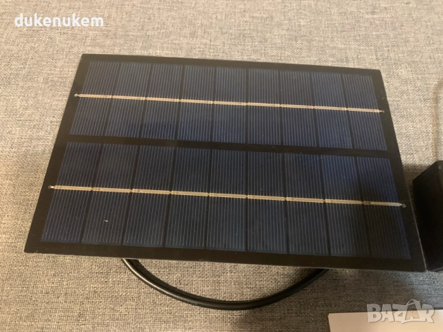 Соларна помпа с резервоар за градина, езерце, поилка за птици и декоративни фонтани, снимка 8 - Градински мебели, декорация  - 52621653