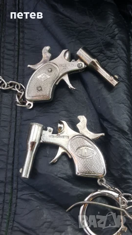 Ключодържател. Пистолет с капси., снимка 5 - Антикварни и старинни предмети - 50665183