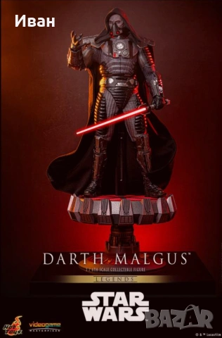 Hot Toys Star Wars Darth Malgus - нови, снимка 6 - Колекции - 53828357