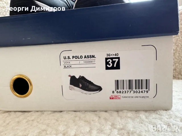 Дамски маратонки / сникърси U.S. Polo Assn. Sorley 37 номер, снимка 8 - Маратонки - 55845984