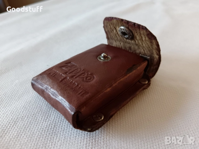 Бензинова запалка Zippo, Zippo, с кожен калъф , снимка 5 - Запалки - 52515028