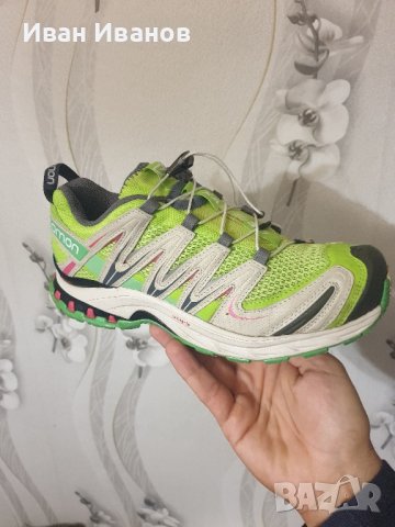 туристически обувки SALOMON XA PRO 3D  номер 38 , снимка 7 - Други - 34095596