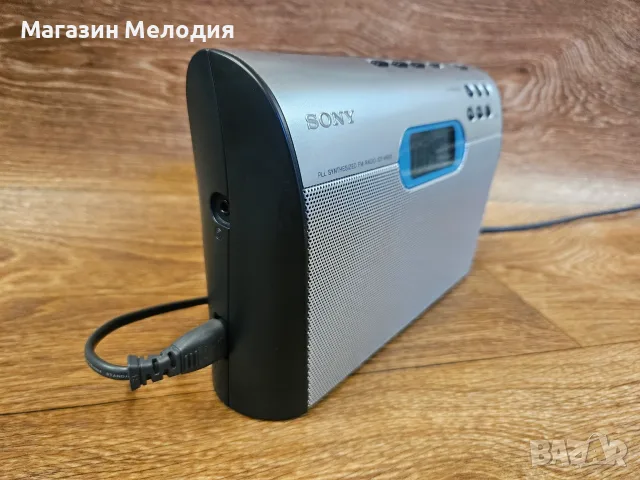 Радио SONY ICF-M600 Silver 1 – PLL Synthesized, 10 Памети, отличен., снимка 5 - Радиокасетофони, транзистори - 55797098