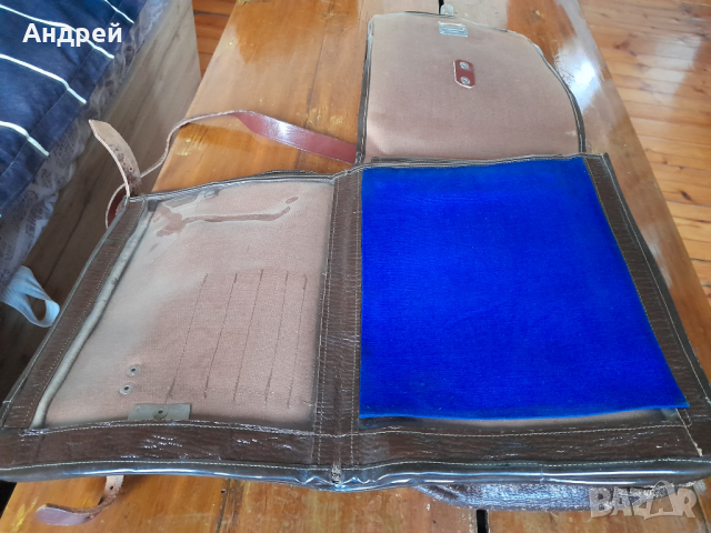 Стара командирска,офицерска чанта #6, снимка 5 - Антикварни и старинни предмети - 44734332