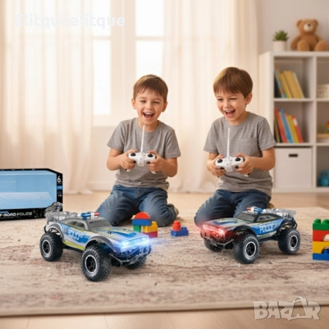 Полицейски джип OFF-ROAD POLICE, снимка 3 - Коли, камиони, мотори, писти - 52200448