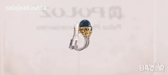 Старинни Италиански Обеци с Злато и Сребро-8,97гр, снимка 3 - Обеци - 48365292